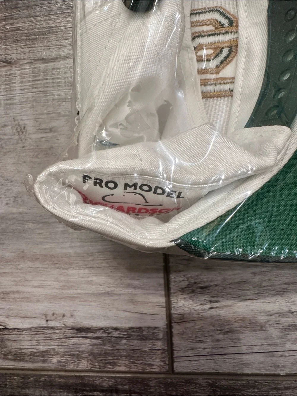 University of Oregon Branded Two-Tone Green & White Baseball Cap Vintage